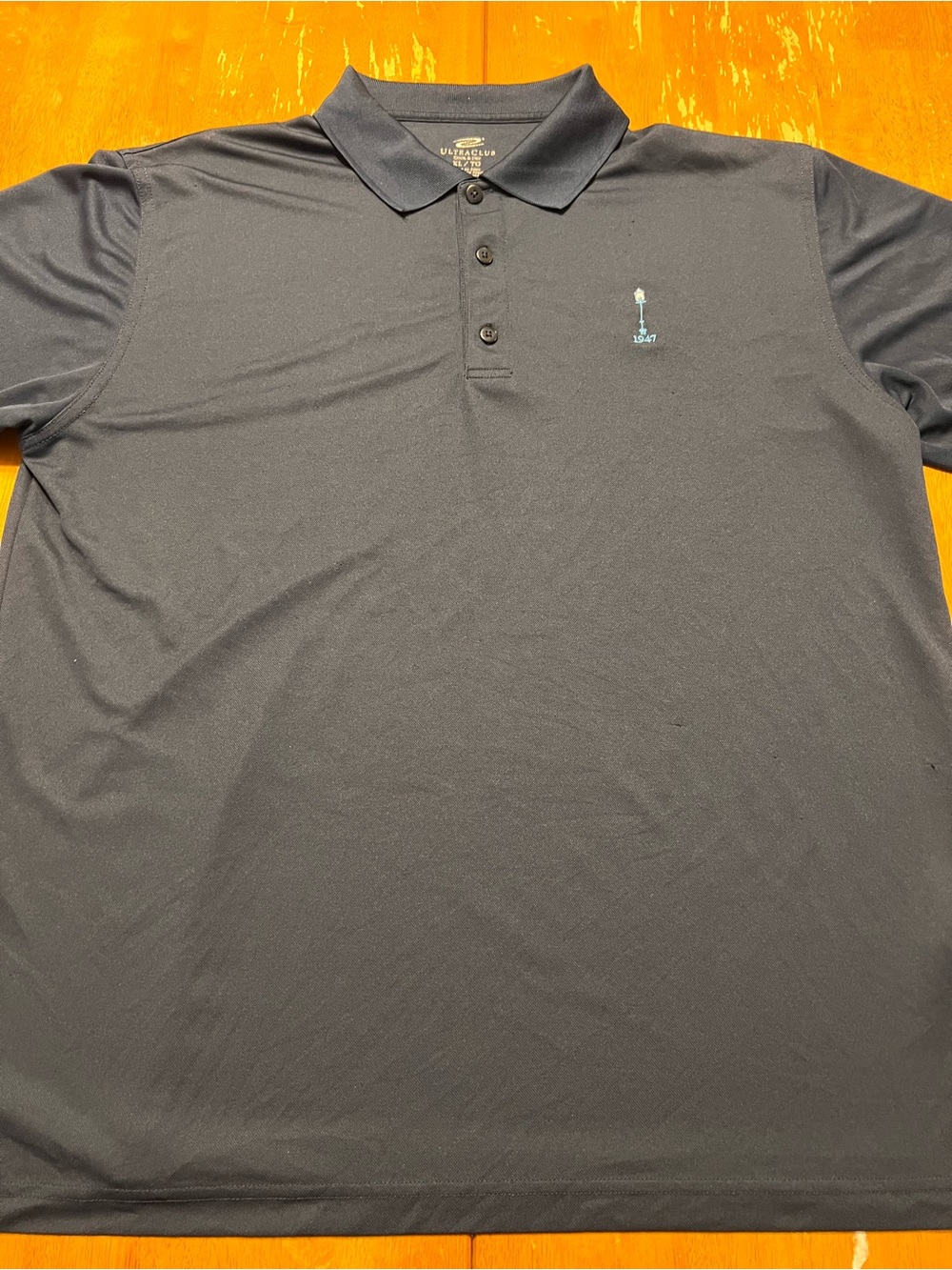 Carmel Country Club Men's Navy Polo Shirt with Embroidered Logo